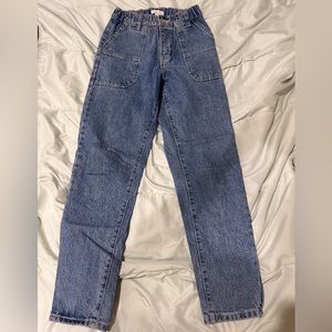 forever 21 blue jeans, size s